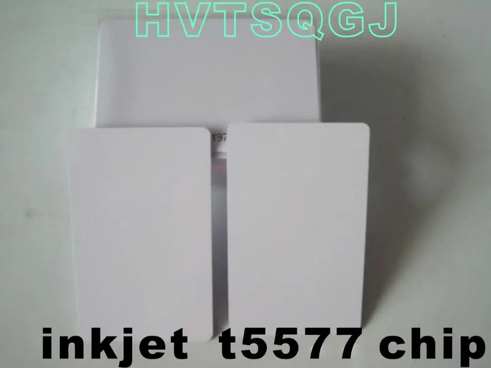 10 шт. струйная двухсторонняя печать заготовка t5577 карта чип для принтера Epson