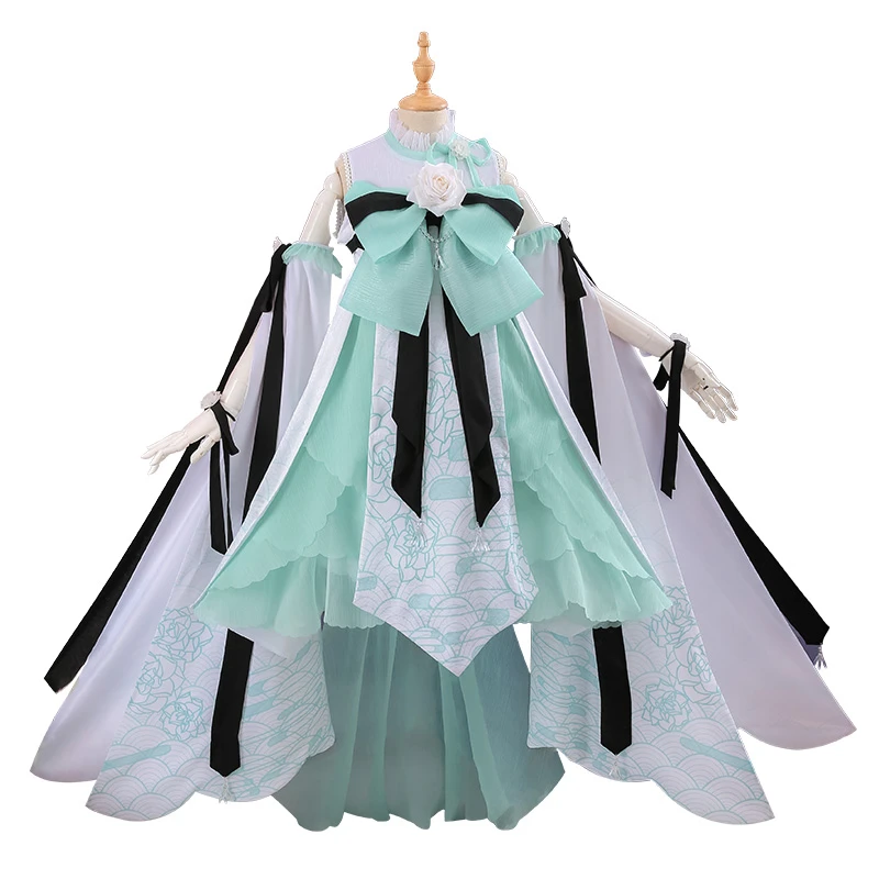 Предварительная продажа Vocaloid 3 Vsinger девушка Luo Tianyi Yan He Косплей Костюм Шелковый