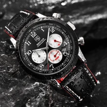 BENYAR Men Watches Quartz Chronograph Top Brand Luxury Watch Men Wristwatch Mens Military Waterproof Clock Men Relogio Masculino