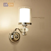 led e14 Nordic Iron Crystal Glass LED Lamp LED Light Wall lamp Wall Light Wall Sconce For Foyer Bedroom Corridor led e14 Nordic Iron Crystal Glass LED Lamp LED Light Wall lamp Wall Light Wall Sconce For Foyer Bedroom Corridor