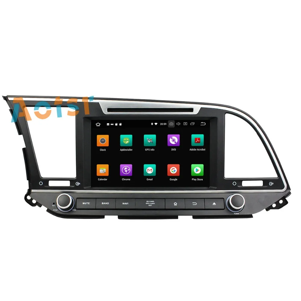 Sale IPS Screen Android 8.0 Car dvd multimedia player head unit for Hyunai Elantra 2016 GPS Navigation radio auto stereo 4+32G 8 Core 2 Sale IPS Screen Android 8.0 Car dvd multimedia player head unit for Hyunai Elantra 2016 GPS Navigation radio auto stereo 4+32G 8 Core 2