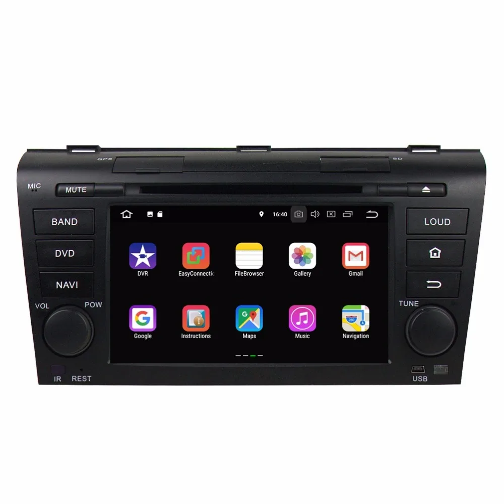 Sale 1024*600 7" Android 8.1 Car Radio DVD GPS Multimedia Head Unit for Mazda 3 2004-2009 With 2GB RAM Bluetooth 4G WIFI Mirror-link 2 Sale 1024*600 7" Android 8.1 Car Radio DVD GPS Multimedia Head Unit for Mazda 3 2004-2009 With 2GB RAM Bluetooth 4G WIFI Mirror-link 2