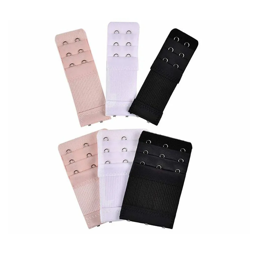 Cotton Women Ladies Bra Extension Strap Extender 6pcs in Pack