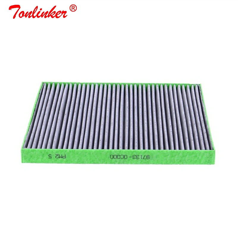 

Cabin Filter 97133-0C000 1Pcs For Hyundai Accent IV/Genesis/Rohens/Tucson 2004-2010 Veloster 1.6GDI/i30/i40 2010-2019 Car Filter
