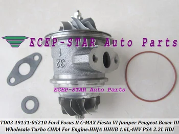 

Turbo Cartridge CHRA TD03L4 49131-05210 49131 05210 For Ford Focus C-MAX Fiesta HHJA HHUB 1.6L For Peugeot Boxer 3 4HV PSA 2.2L