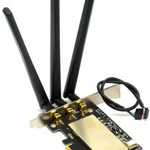 WTXUP для Broadcom BCM94360CSAX BCM943602CS BCM94331CSAX WLAN карты Настольный конвертер PCI-E адаптер+ антенна для Apple WiFi карты
