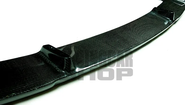 HAM STYLE REAL CARBON FIBER FRONT LIP SPOILER for BMW 5-SERIES F10 523i 535i 2011-2014