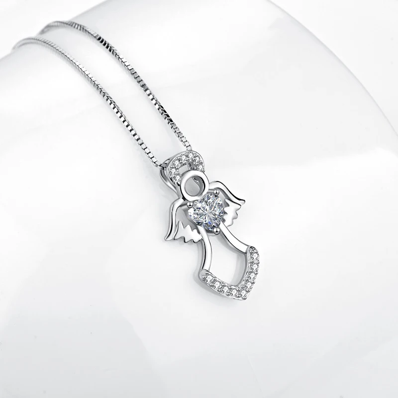 925-Sterling-Silver-Love-Heart-Angel-Pendant-3A-Cubic-Zirconia-Crystal-Pendant-Statement-Collier-Necklaces (2)