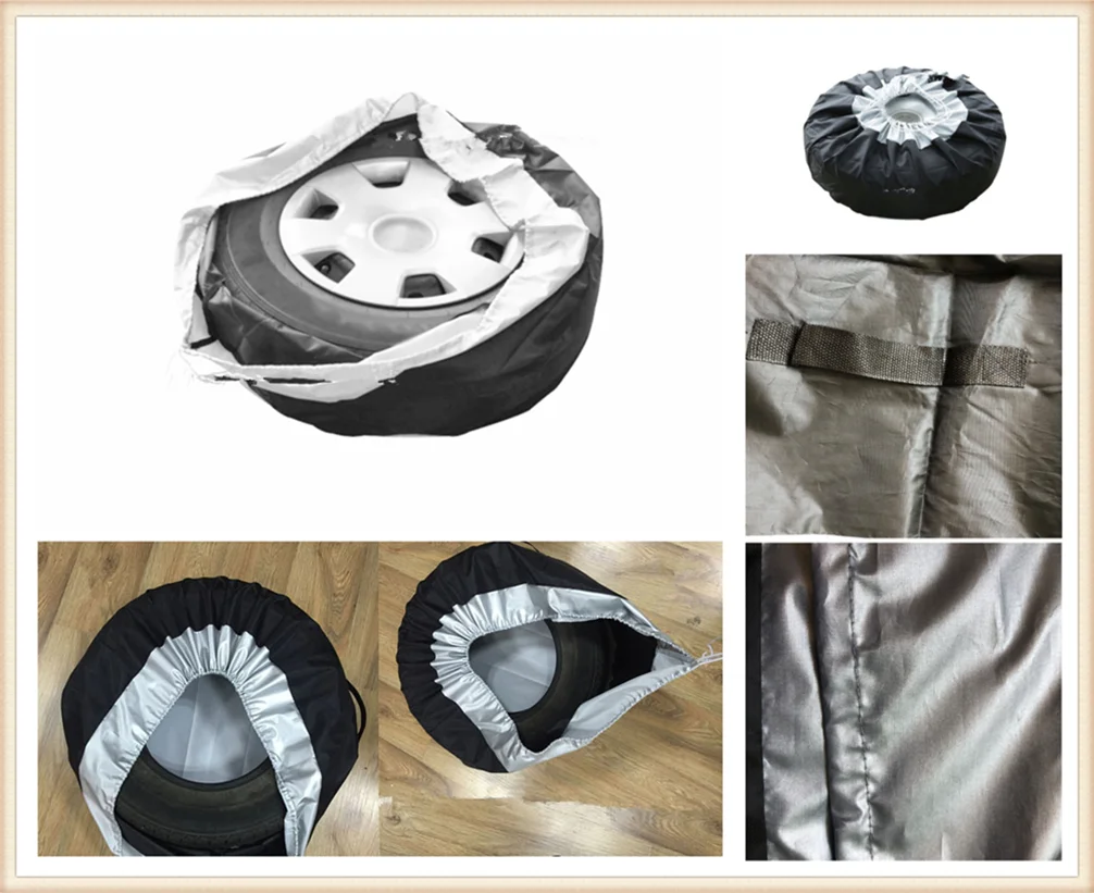 Car suv accessories tire spare cover 65 80cm storage finishing for Porsche Macan Cayenne 911 Panamera Mission