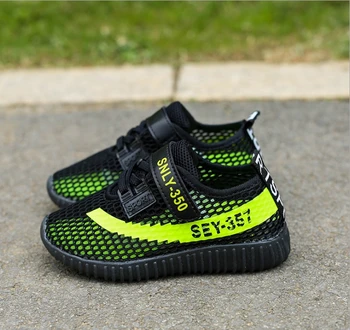 

Children's sneakers Spring and Autumn 2019 New Korean version of boys and girls'net shoes Leisure breathable coconut shoes