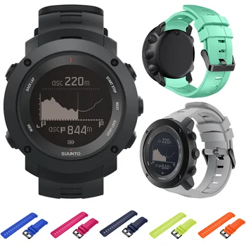 

High Quality Silicone Sport Band Strap For Suunto Ambit3 Vertical Smart Watch Quick Replacement Wrist Bracelet Breathable Strap