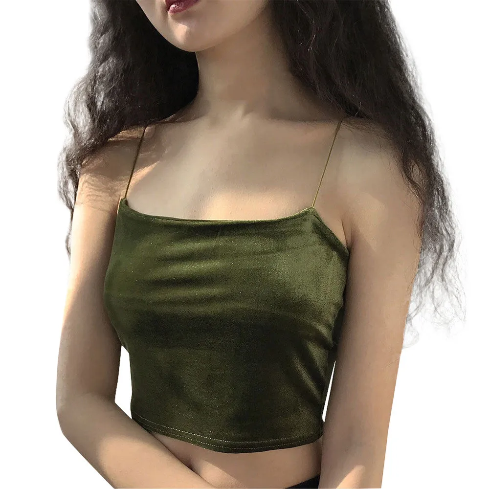 Summer Sexy Camis Women Crop Top Sleeveless Backless Shirt Sexy Slim Lady Bralette Tops Strap Skinny Vest Camisole Summer Sexy Camis Women Crop Top Sleeveless Backless Shirt Sexy Slim Lady Bralette Tops Strap Skinny Vest Camisole