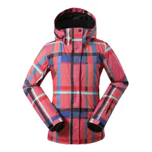 Women Ski Jacket 4 Colors Size S -3XL Waterproof Ski Snow Jacket Women Winter Outdoor Sports Coat #J3158