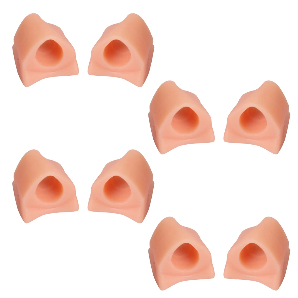 4 Pairs Gel Toe Separator,Toe Bunion Corrector Relief Toe Straightener for Men and Women, Easy Wear in Shoes,Toe Spacers