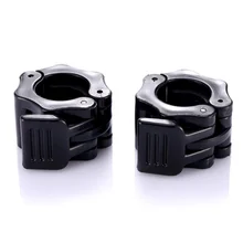 2 шт. гантели штанги воротник зажимы зажим тренажерный зал тяжелая атлетика Фитнес Обучение 25 мм/28 мм/30 мм/50 мм