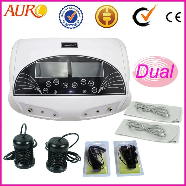 Free Shipping New 2017 Home Dual Ion Spa Detox Feet Massage Machine