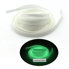 Спортивные Светящиеся шнурки для обуви флуоресцентные шнурки для детей 120 см светится в темноте