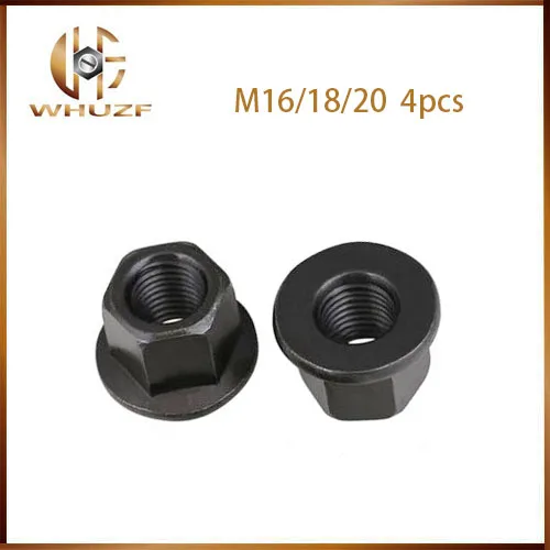 M10 M12 M14 M16 M18-M30 Carbon steel flange with pad nuts platen hex high nut 