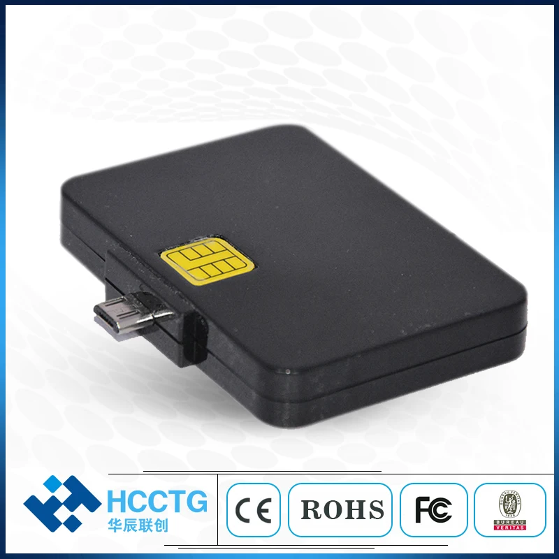 Портативный считыватель смарт-карт DCR32 Micro Usb Paypal | Компьютеры и офис