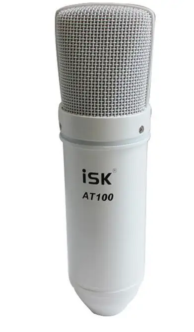 ISK AT100 микрофон конденсаторный микрофон для компьютера записи студийной производительности сети караоке с амортизатором
