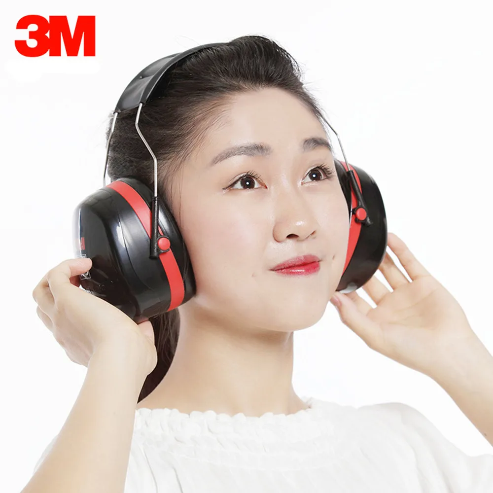 

Genuine 3M H10A Professional Soundproof Earmuffs Learning Sleep Factory Noise Sleep Shot Protection