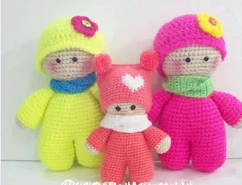 

crochet toys amigurumi toy love child model number SQ322018