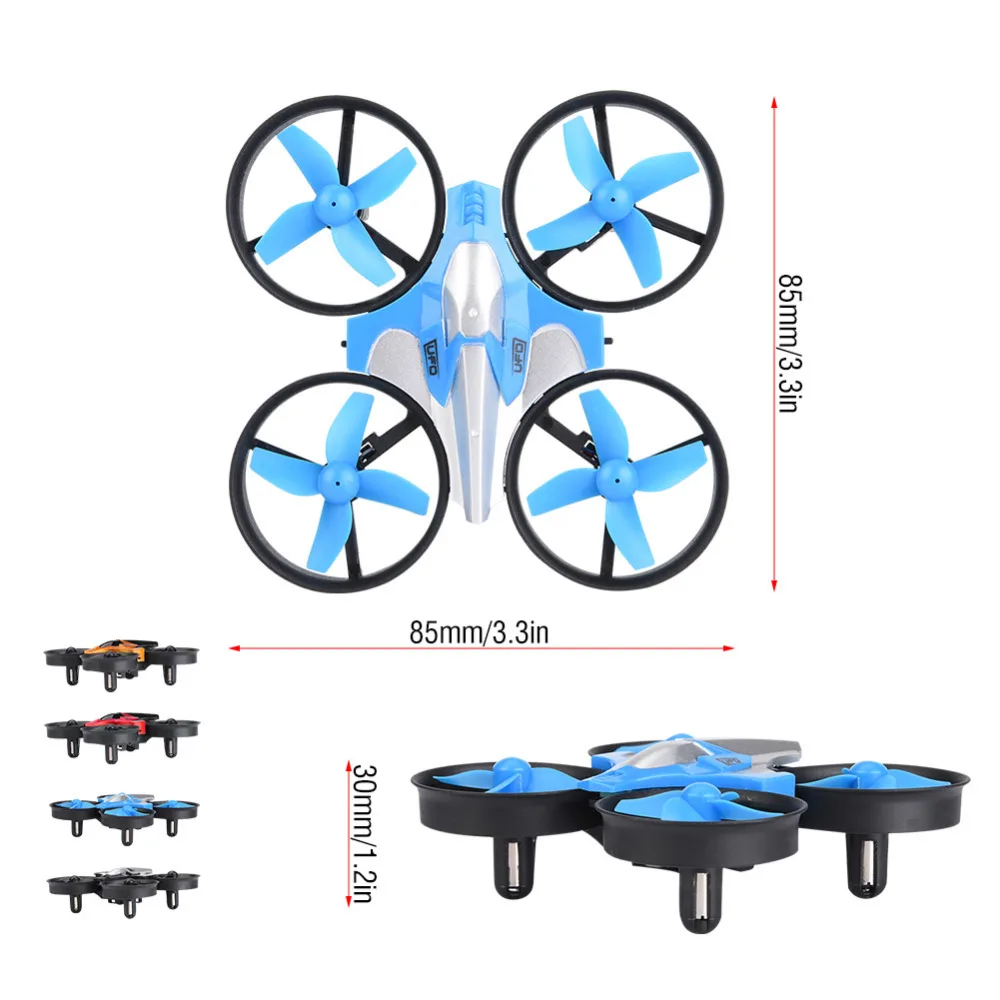 Мини дрона с дистанционным управлением светодиодный пульт дистанционного управления Управление Квадрокоптер 4CH 6-ось мультикоптеров с дистанционным управлением selfie Дрон Квадрокоптер модели вертолета дистанционного Управление