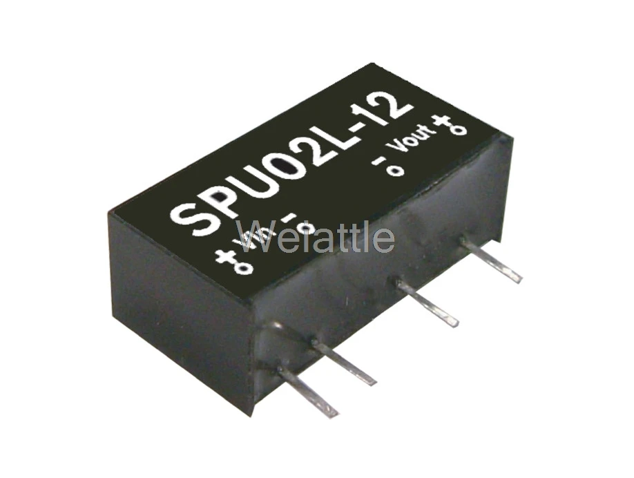 MEAN WELL оригинальный SPU02M-12 12В 167ма meanwell SPU02 2Вт DC-DC нерегулируемый одновыходной
