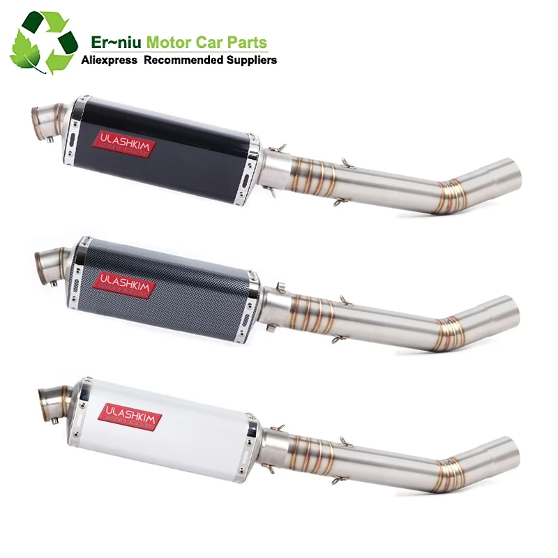 

Modified Middle Link Pipe Slip-On For kawasaki Z1000 Z1000J/R Ninja1000 Z 1000 Z1 Single Side Motorcycle Exhaust Muffler Escape
