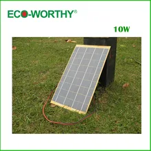 10 w panel solar de epoxy 12 v cargador de batería para autocaravana RV barco del coche del envío libre
