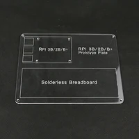 Acrylic Mount Plate Raspberry pi DIY Prototype Experimental Platform for Raspberry pi 3 &Raspberry Pi 2 Model B / B+