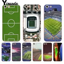 Yinuoda Santiago Bernabeu Sepak Bola Estadio Lapangan Sepak Bola Ultra Tipis untuk iPhone 8 7 6 6S Plus X 10 5 5S SE XR XS Xsmax(China)