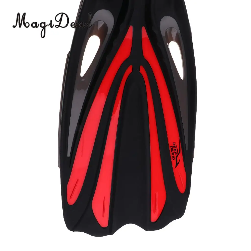 MagiDeal Premium Scuba Diving Swimming Snorkeling Training Aid Fins Foot Flippers for Adult Men Women Water Sports