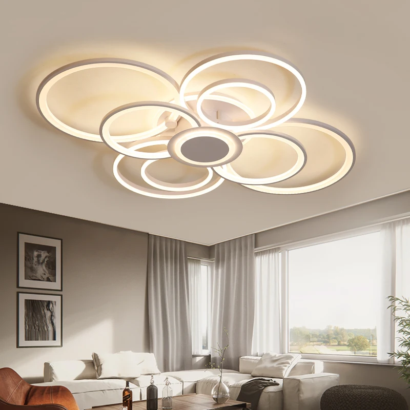 

LICAN Modern LED Ceiling Light for Living room Bedrom lustre de plafon luminaire plafonnier LED Home Dimming Ceiling Lamp