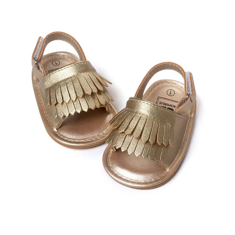 Новые Летние пинетки для новорожденных Резиновая подошва Кисточкой дизайн лето пинетки детские Кожаная Мокс Детские туфли, мокасины обувь для новорожденных обувь для малышей - Цвет: Model 3
