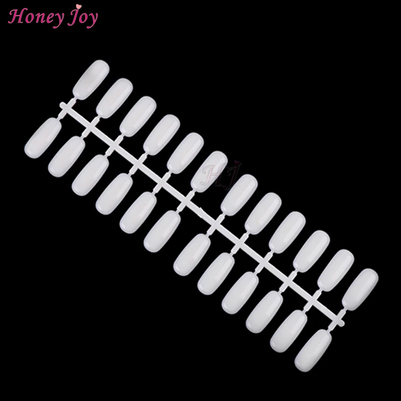 

Excellent 120pcs/lot Round Nail Tips Flat Back for Polish Gel Display Color Display Card Chart Book Art Tools Salon Accessory