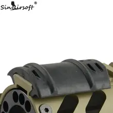 Тип пластиковая резиновая накладка для тактический маленький плавающий дропшиппинг Quad Rail Tri-rail system Handguard