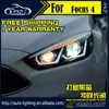 AKD Car Styling Head Lamp for Ford Focus LED Headlight 2015-2016 New Focus 4 LED DRL H7 D2H HID Option Angel Eye Bi Xenon Beam ► Photo 1/6