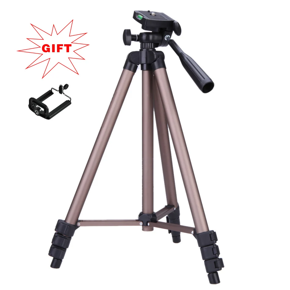 

WT3130 Aluminum alloy Camera Tripod for projector dvr smartphone DSLR telefon DV Camcorder Protable mini Tripod