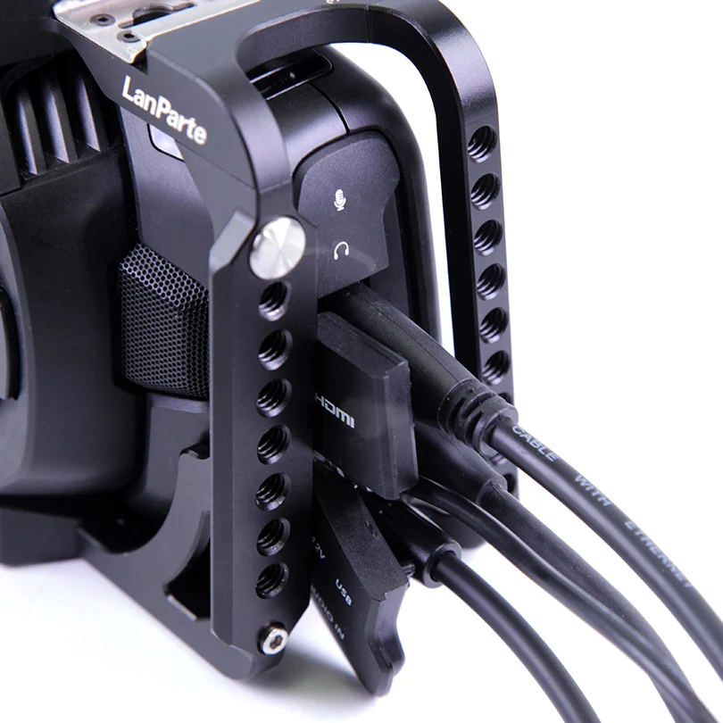  Lanparte BMPCC 4K Kamera Halb Käfig mit SSD T5 Clamp für Samsung für Blackmagic Design Pocket Cinem