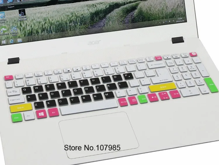 15.6 15 Inch Silicone Keyboard Protector Cover Skin for Acer Aspire 5 A515 A515 15 A515 15G E5 523G E5 576G E5 523G 575G 576G,Candyblack
