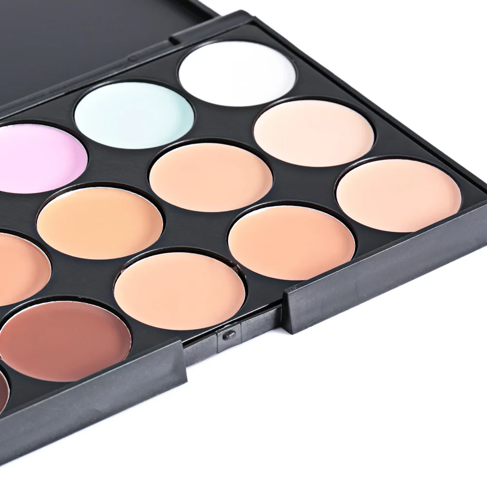 15 Colors Face Concealer Camouflage Cream Contour Palette maquillaje profesional foundation paleta Concealer