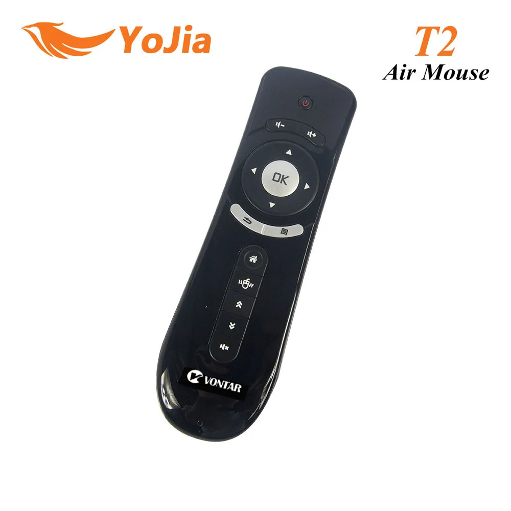 Гироскоп Мини Fly T2 Air Мышь 2,4G Беспроводной клавиатура Мышь для Android ТВ Box дистанционного управления 3D смысл движения Media Player - изображение