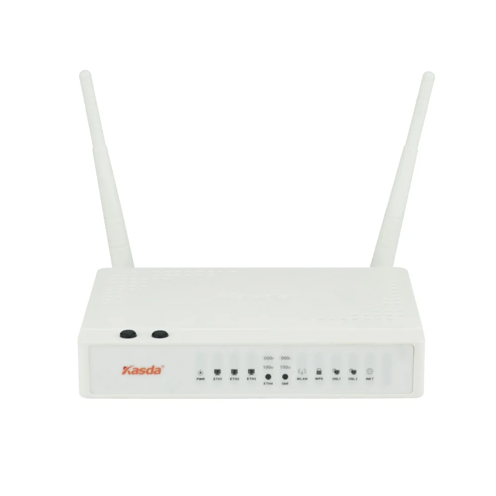 Kasda KW5225BUS VDSL/ADSL Соединения Gigabit Combo Модем-Маршрутизатор 802.11b/g/n Беспроводной WI-FI 300 М