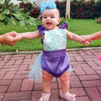 

2019 New Sweet Baby Girls Floral Romper Jumpsuit Outfits Sleeveless Toddler Newborn Lovely Adorable Kids Summer Clothes 0-2Yrs