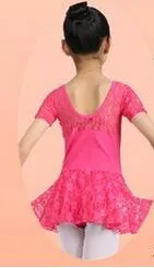 Новое платье для девочек Одежда для бальных танцев платье для девочек, платье для танцев Костюмы детская балетная пачка платья для занятия гимнастикой для девочек, из PU искусственной кожи, танцевальное трико, платье, костюмы - Цвет: as picture