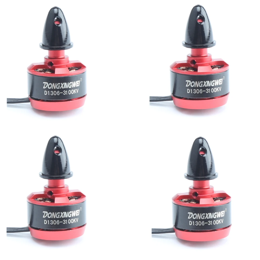 4 dongxingwei Racing Edition 1306 D1306 3100/4000KV 1-2S бесщеточный двигатель для 150 180 200