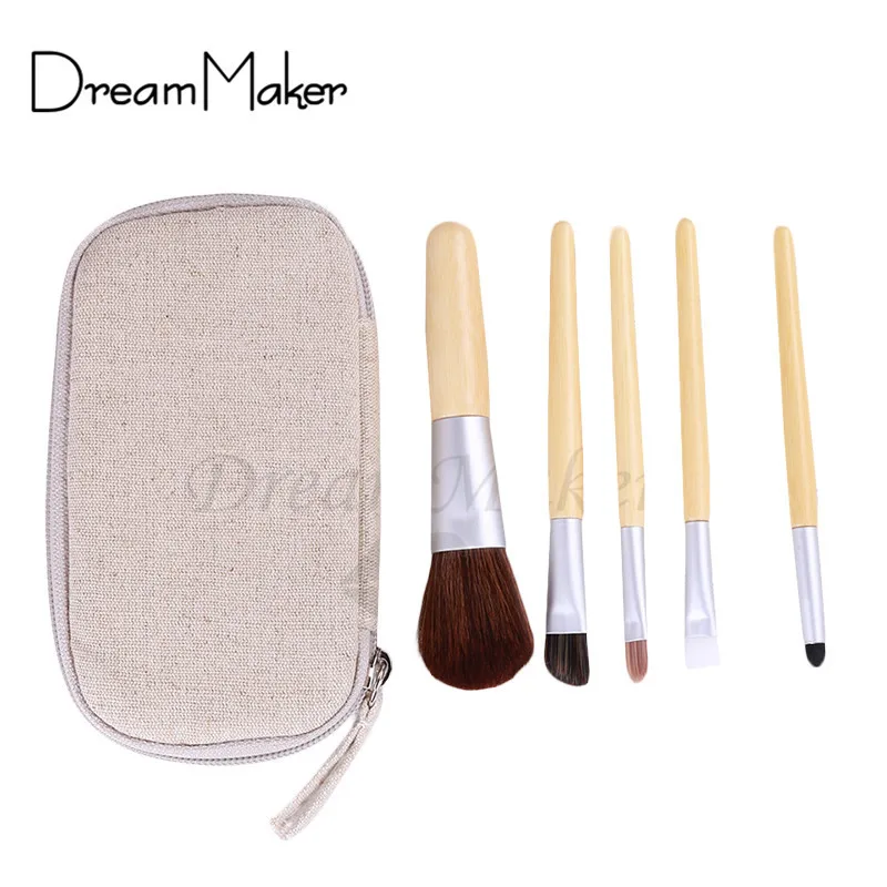 Easy Carry Makeup Set Kits Brushes Short Makeup Cosmetics Tool