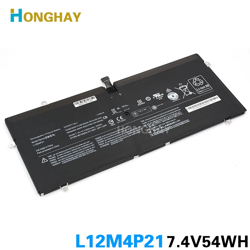 

HONGHAY L12M4P21 Laptop Battery for Lenovo Yoga 2 Pro 13 Inch 1CP5/57/128-2 121500156 7.4V 7400mA