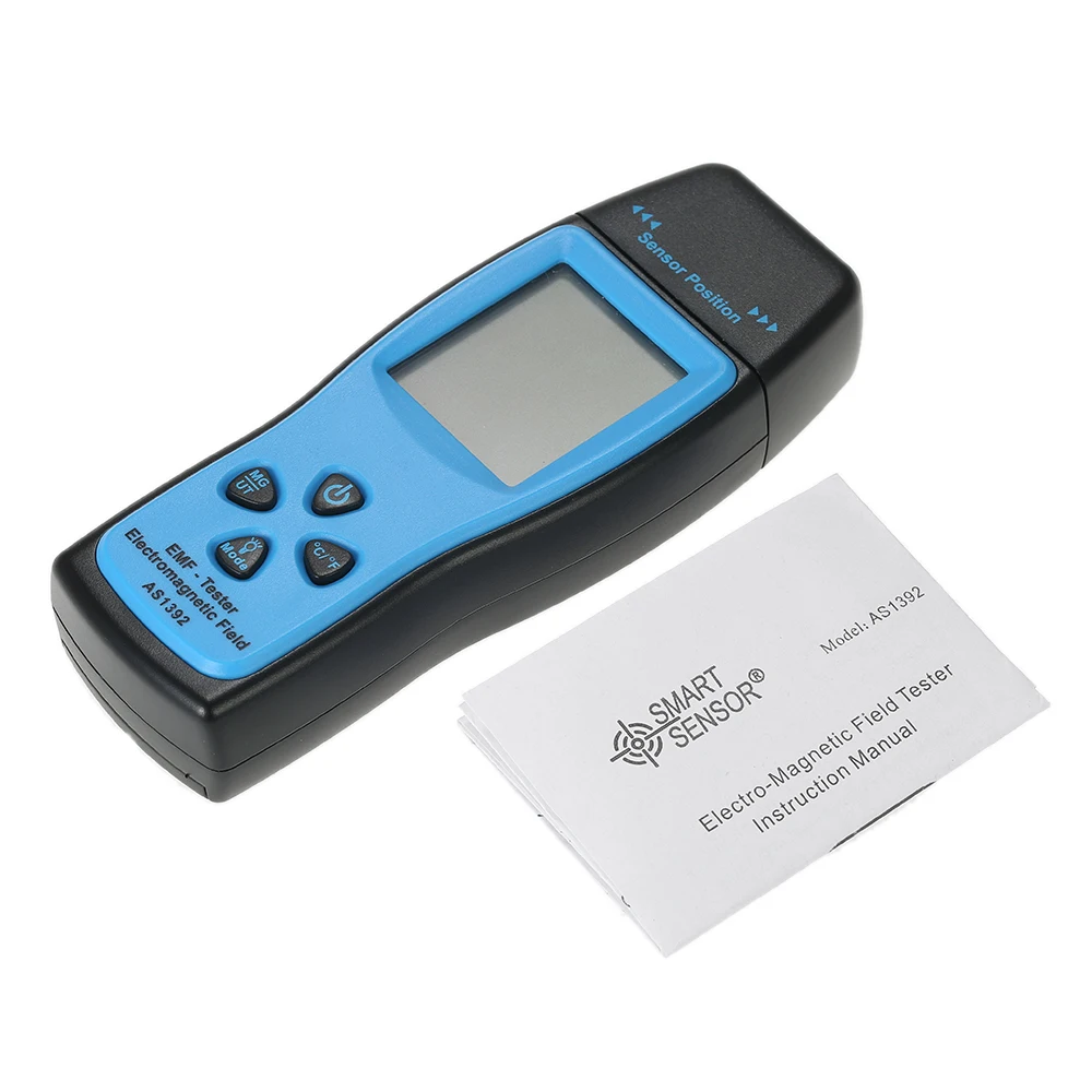Handheld Mini Digital LCD EMF Tester Electromagnetic Field Radiation Detector Meter Dosimeter Tester Counter